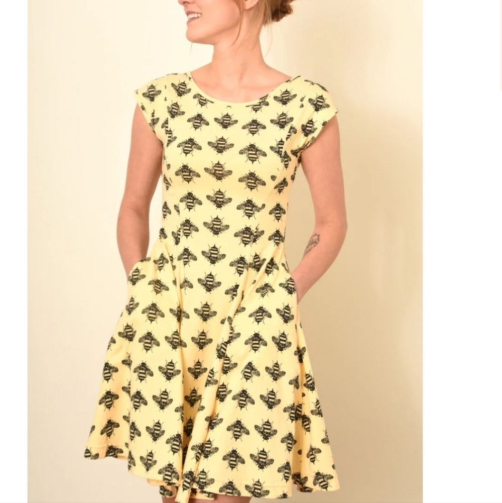 Mary Dress In Bumblebee